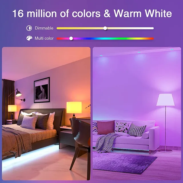Ewelink WiFi Zigbee ampoule intelligente E27 lampe à LED… – vue 2