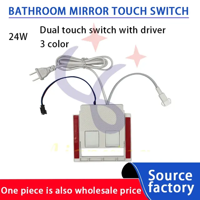 Interrupteur tactile miroirLED contrôleur bande…