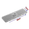 Tapis de vidange de robinet en Silicone 38x12cm – vue 6