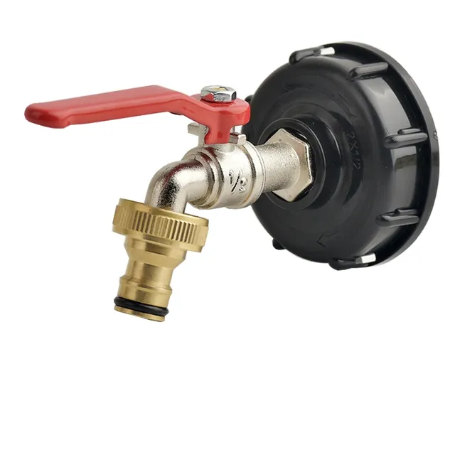 Robinet de sortie IBC avec connecteur 3/4 pouces – vue 2