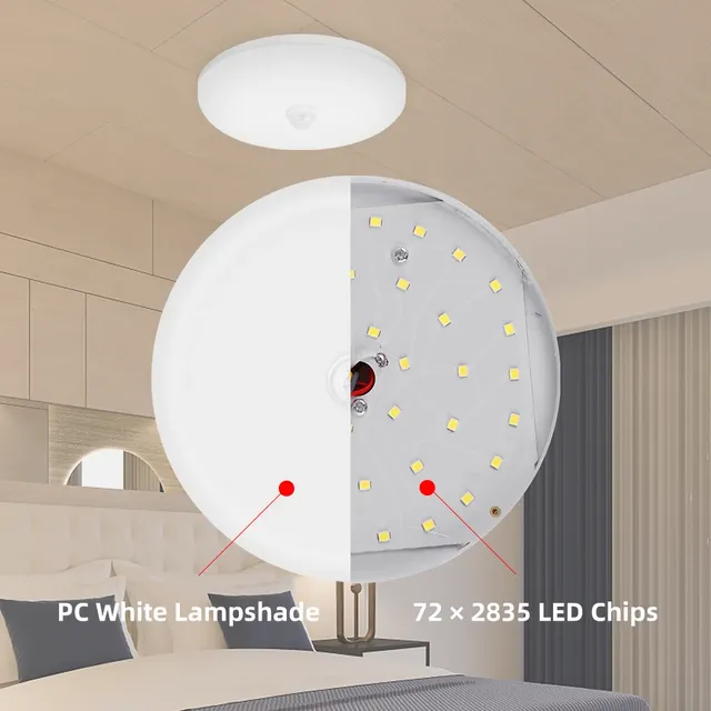 Plafonnier LED à capteur intelligent avec induction… – vue 4