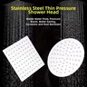 Pommeaux de douche haute pression 6 pouces/8 pouces – vue 3