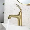 Mitigeur lavabo monobloc chromé laiton bec courbé… – vue 5