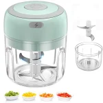Mini robot de cuisine électrique, hachoir à légumes, hachoir à piment, presse-purée USB, gadgets de cuisine