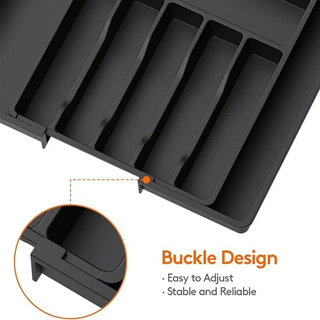 Organiseur tiroir cuisine extensible modulable… – vue 4