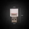 USB prise lumière voiture RGB Mini coloré LED atmosphère… – vue 6