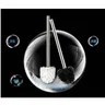 Brosse toilette inox manche longue lot deux têtes nylon… – vue 5