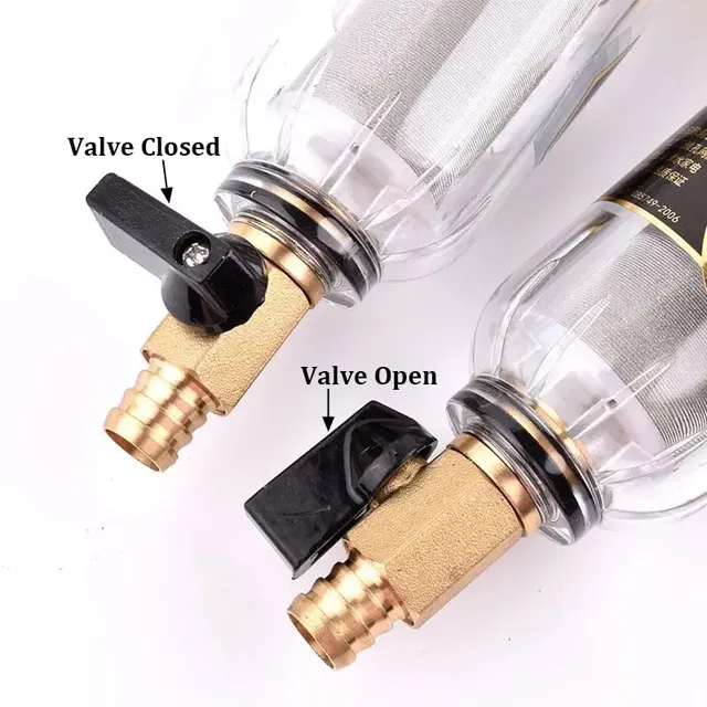 Filtre chauffe-eau central en acier inoxydable – vue 4