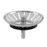 Crépine évier cuisine acier inoxydable argent mat… – vue 1