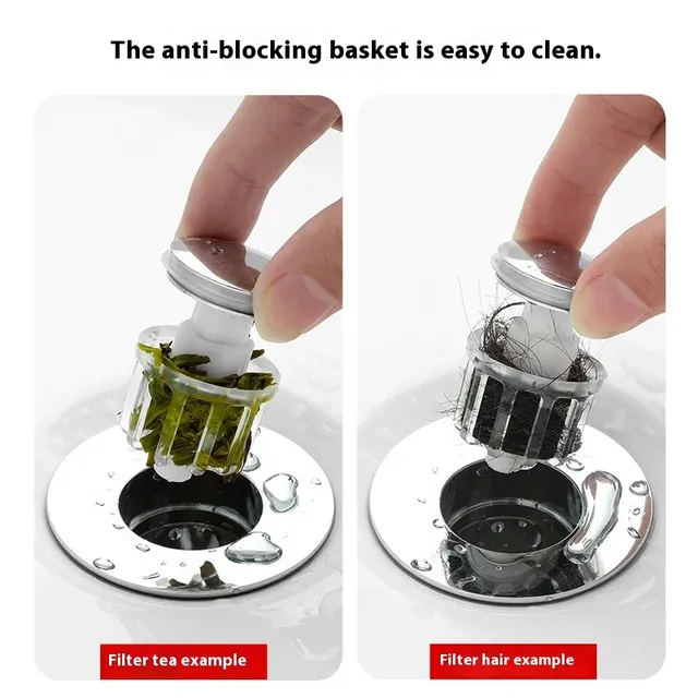 Filtre de vidange Pop-up universel pour lavabo – vue 6