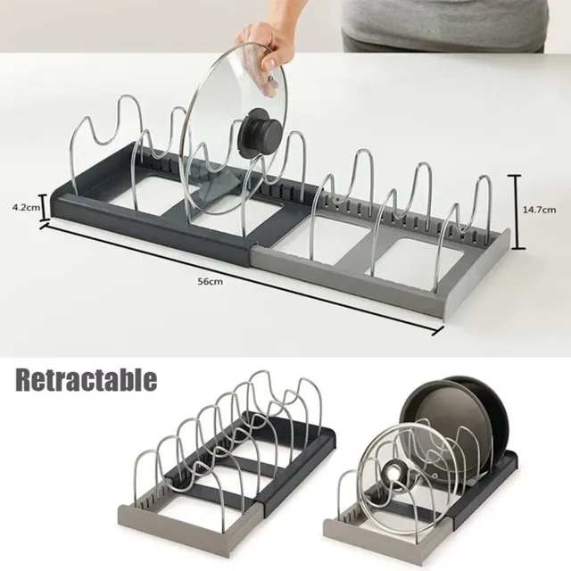 Organisateurs d'armoires de cuisine pour casseroles et…