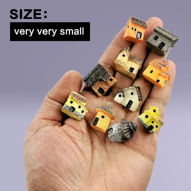Figurine Miniature de Maison en Résine – vue 6