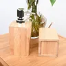 Lot trois distributeurs savon liquide bambou pompe… – vue 3