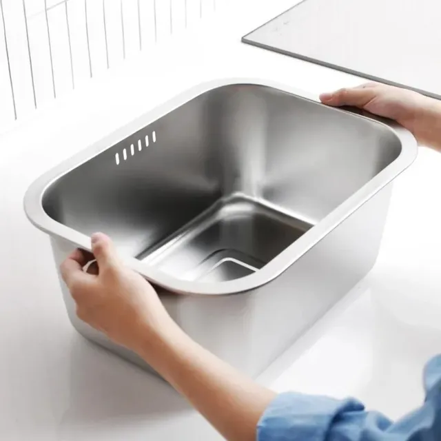 Casserole à vaisselle Portable en acier inoxydable – vue 5