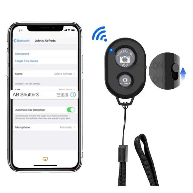 Télécommande déclencheur sans fil téléphone mobile… – vue 4