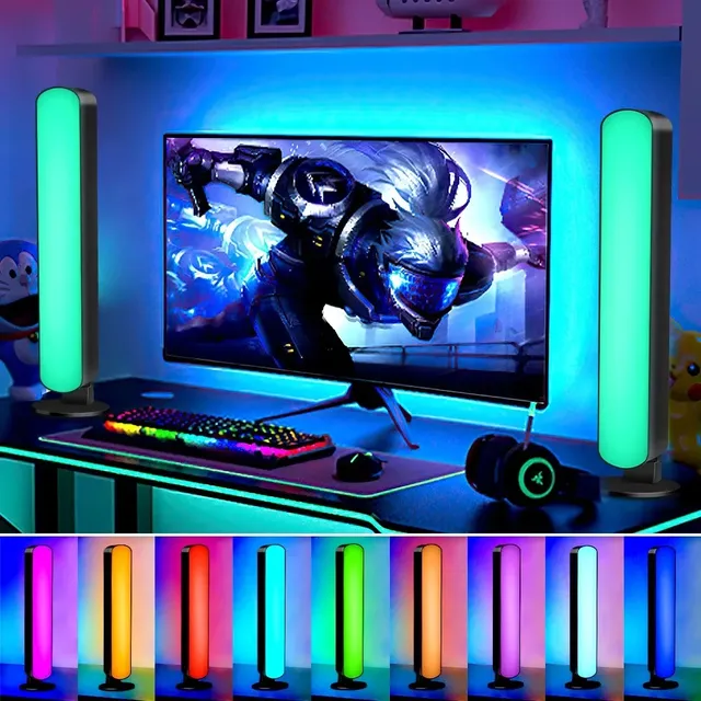Lampe LED Intelligente avec Contrôle du Son et Déconnexion – vue 2