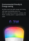 Version mondiale Yeelight ampoule LED intelligente W3… – vue 3