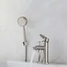 Robinet de lavabo de salle de bains en acier inoxydable – vue 4