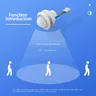 Détection de commutateur intelligent PIR pour intérieur… – vue 3