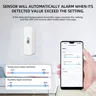 Tuya-Capteur de température et d'humidité WiFi intelligent – vue 5