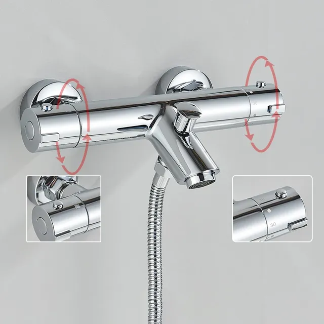 Robinet de baignoire thermostatique – vue 2