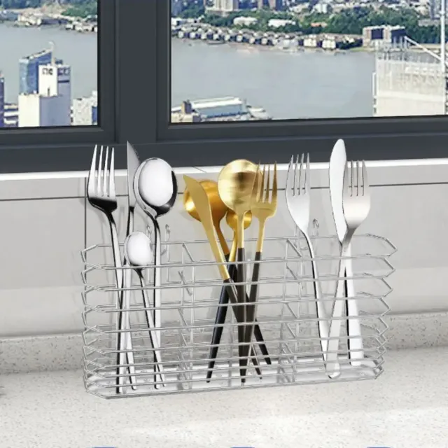 Étagère de rangement de cuisine en acier inoxydable – vue 4