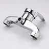 Robinet douche mural monocommande chromée miroir… – vue 3