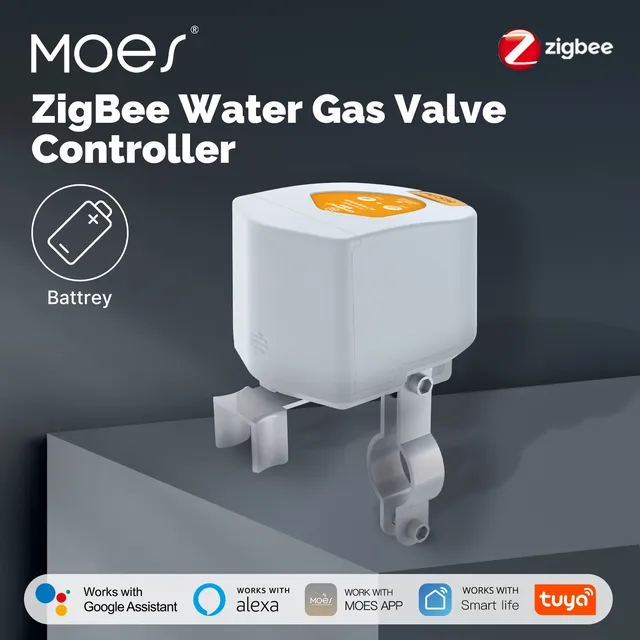 Vanne de gaz intelligente Tuya Zigbee