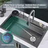 Évier de cuisine en acier inoxydable 304 – vue 5