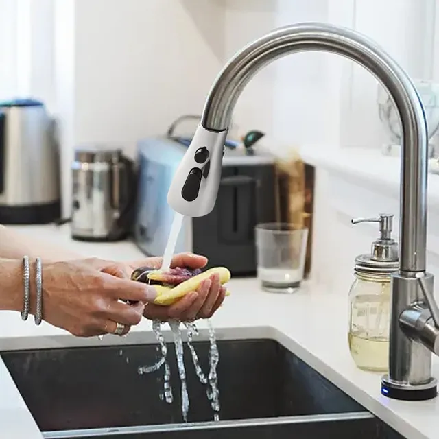 Tête pulvérisation extractible inox brossé ergonomique… – vue 4
