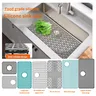 Tapis d'évier de cuisine en Silicone avec…