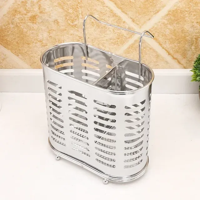 Égouttoir vaisselle acier inoxydable mural perforé… – vue 4