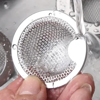 Filtre en acier inoxydable pour évier de cuisine