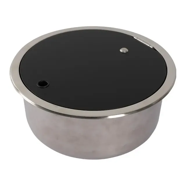 Évier rond encastrable inoxydable 304 poli intérieur… – vue 6