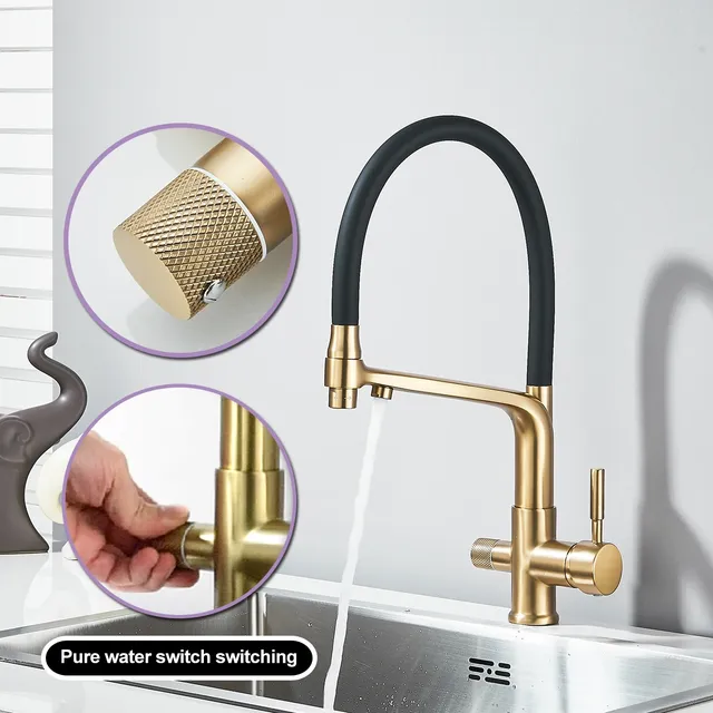 Tuyau flexible extracemballages pour évier de cuisine – vue 2