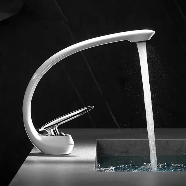 Robinet de lavabo de salle de bains créatif – vue 7