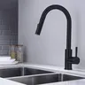 Tête pulvérisation robinet cuisine bec remplacement noir… – vue 5