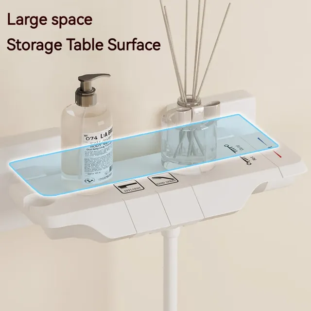 Bain blanc numérique Led salle de bain froide et chaude… – vue 3