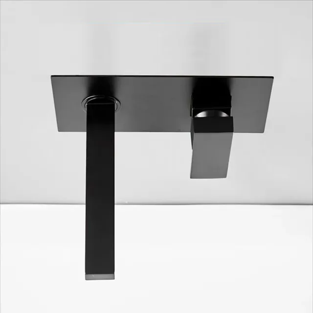 BECOLA Noir Style 256 Laiton Noir Bassin Mural ancités… – vue 3
