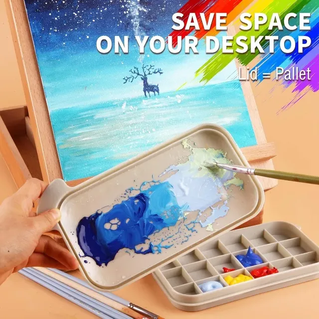 Bassin de pinceaux à peinture multi-usage avec… – vue 6