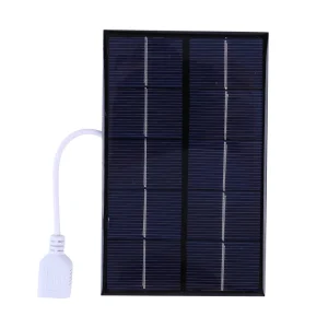 Chargeur de panneau solaire USB 5W 5V, panneau solaire Portable en polysilicium, plaque solaire pour batterie 3-5V/chargement de téléphone pour Camping en plein air Chargeur de panneau solaire USB 5W 5V, panneau solaire Portable en polysilicium, plaque solaire pour batterie 3-5V/chargement de téléphone pour Camping en plein air