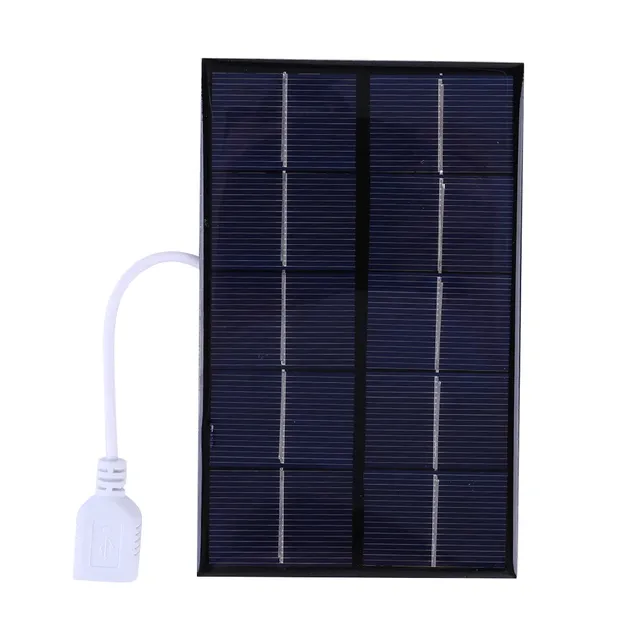 Chargeur de panneau solaire USB 5W 5V