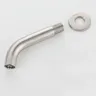 Robinet Mural Lavabo Acier Inoxydable Brossé Nickel… – vue 6