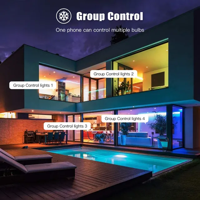 Tuya WiFi GU10 ampoule LED intelligente Bluetooth GU10… – vue 6
