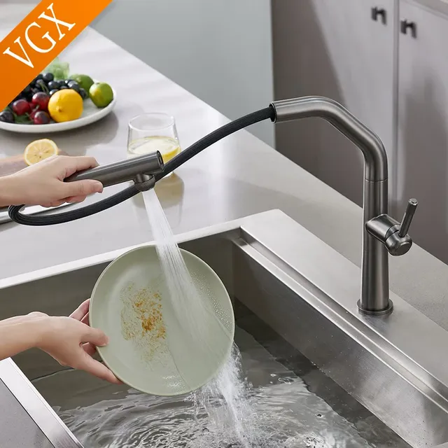 VGX robinet de cuisine double bec – vue 2