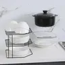Étagère d'angle de rangement de cuisine – vue 2