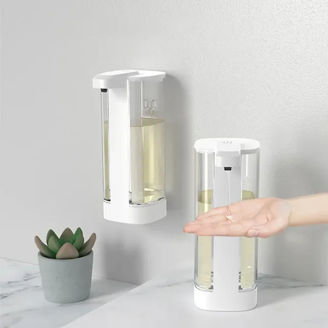 Distributeur savon automatique sans contact mural mains… – vue 2