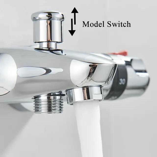 Robinet de baignoire thermostatique – vue 3