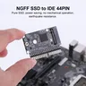 Adaptateur M.2 IDE M.2 NGFF SATA SSD vers 2.5 IDE SATA SSD – vue 3