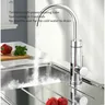 Robinet mitigeur chauffe eau instantané inox brossé col… – vue 4